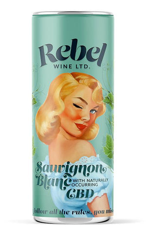 Rebel Wine Sauvignon Blanc 200ml can