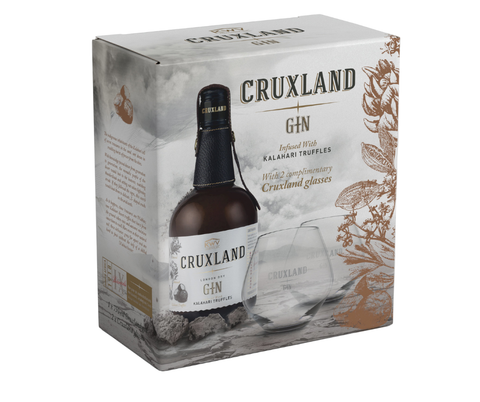 KWV Cruxland Gin 700ml Gift Pack