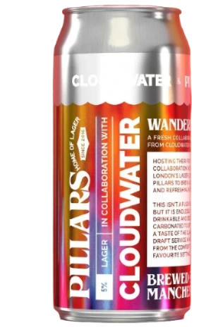 Cloudwater Brew Co. - Wanderlust x Pillars | Kölsch-Style Lager 440ml