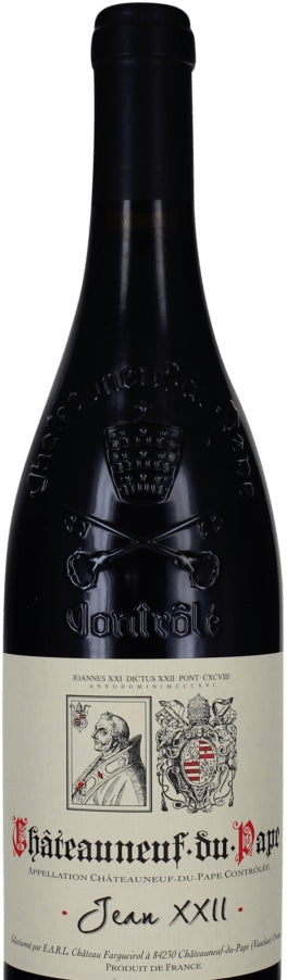 Chateau fargueirol   chateauneuf de pape jean xxii 2019