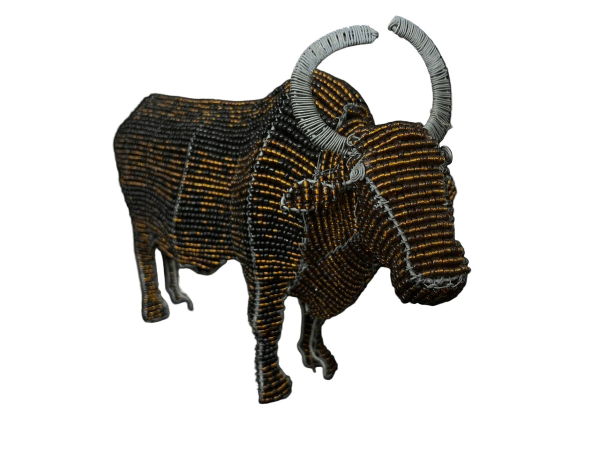 Boa beaded nguni cow