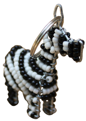 Beaded Animals Keyrings