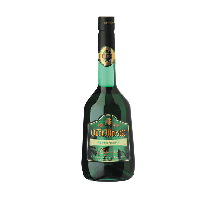 Oude meester peppermint liqueur 750ml