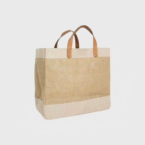 Luxury Jute Shopper Bag
